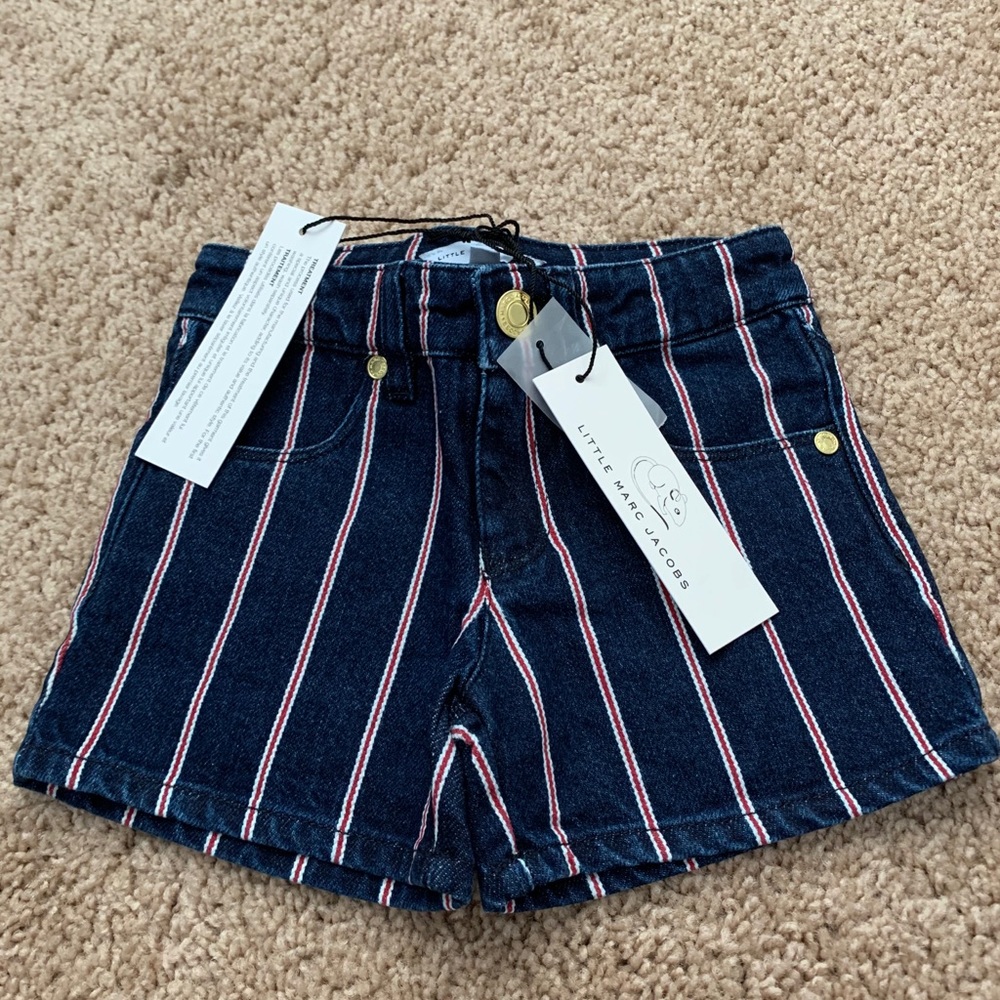 Toddler Girl Shorts by Little Marc Jacob